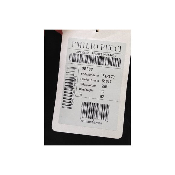 NWT Retail $5,215 Auth Pucci dress metallic studded swirl design SZ IT 40 US 4 - Picture 8 of 8